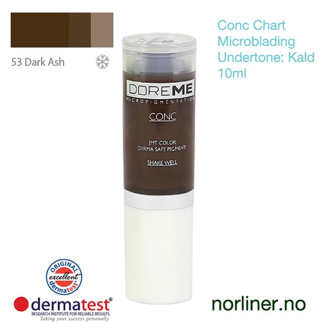 Hovedbilde MT-DOREME #53 Dark Ash til Microblading [Conc ...