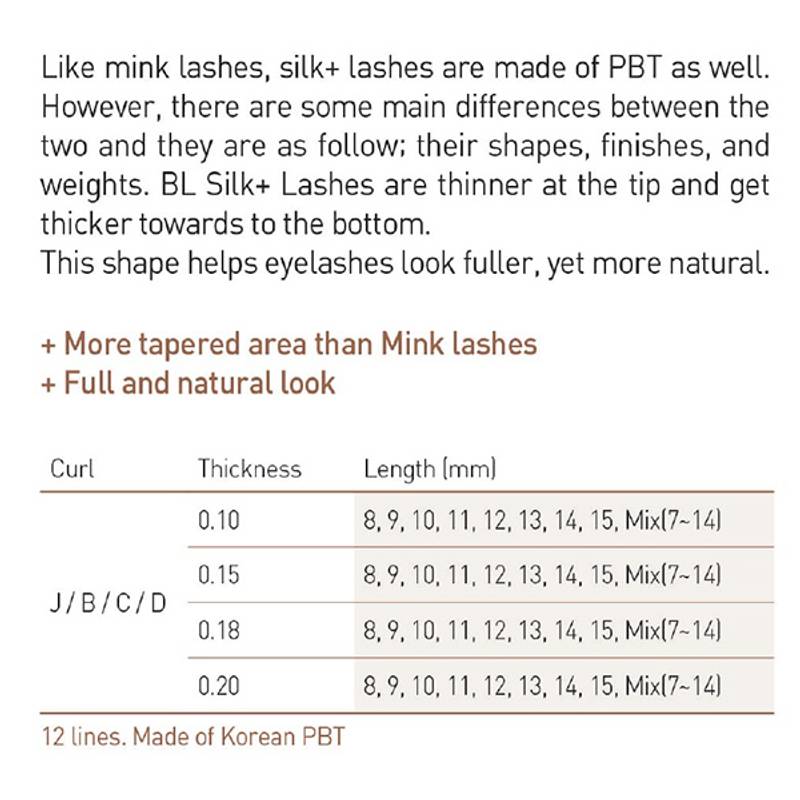 BL-SILK PLUS J-CURL 0,15-11mm