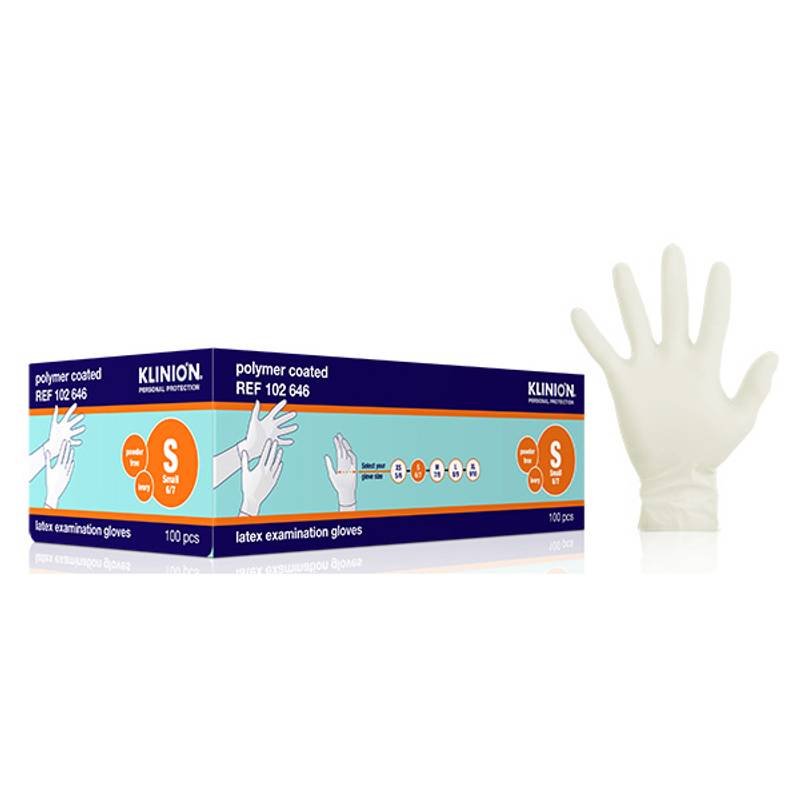 Hovedbilde MQ-HANSKE LATEX Kort Hvit - Small - 100 Pakk