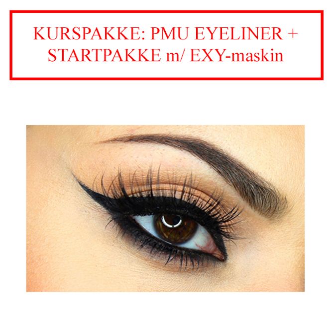 Hovedbilde KURSPAKKE: PMU EYELINER + STARTPAKKE m/EXY-maskin