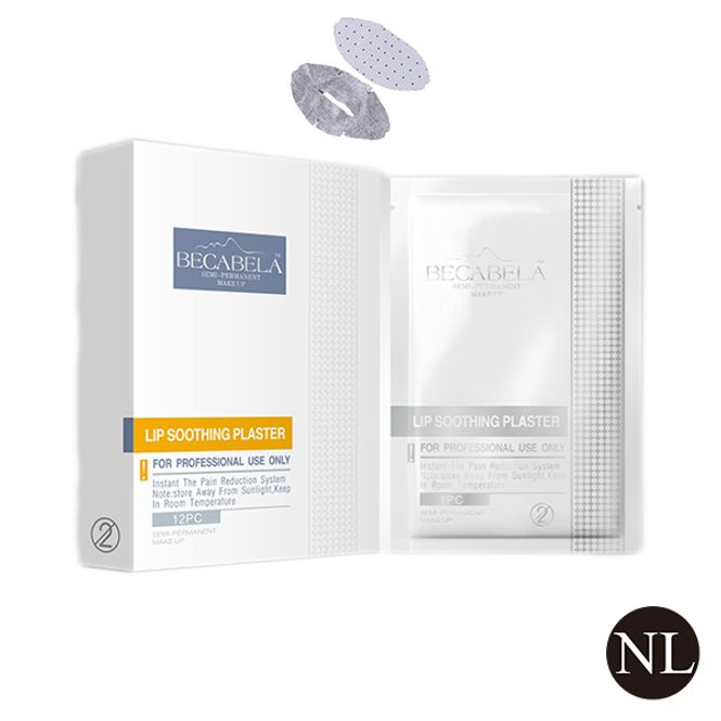 Hovedbilde NL-BECABELA Lip Soothing Plaster 12-Pakk