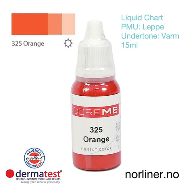 Hovedbilde MT-DOREME #325 Orange til PMU Leppe [Liquid ...