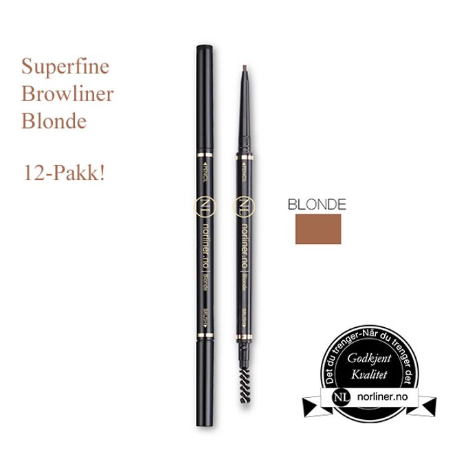 Hovedbilde NL-Superfine Browliner Blonde 12-Pakk!
