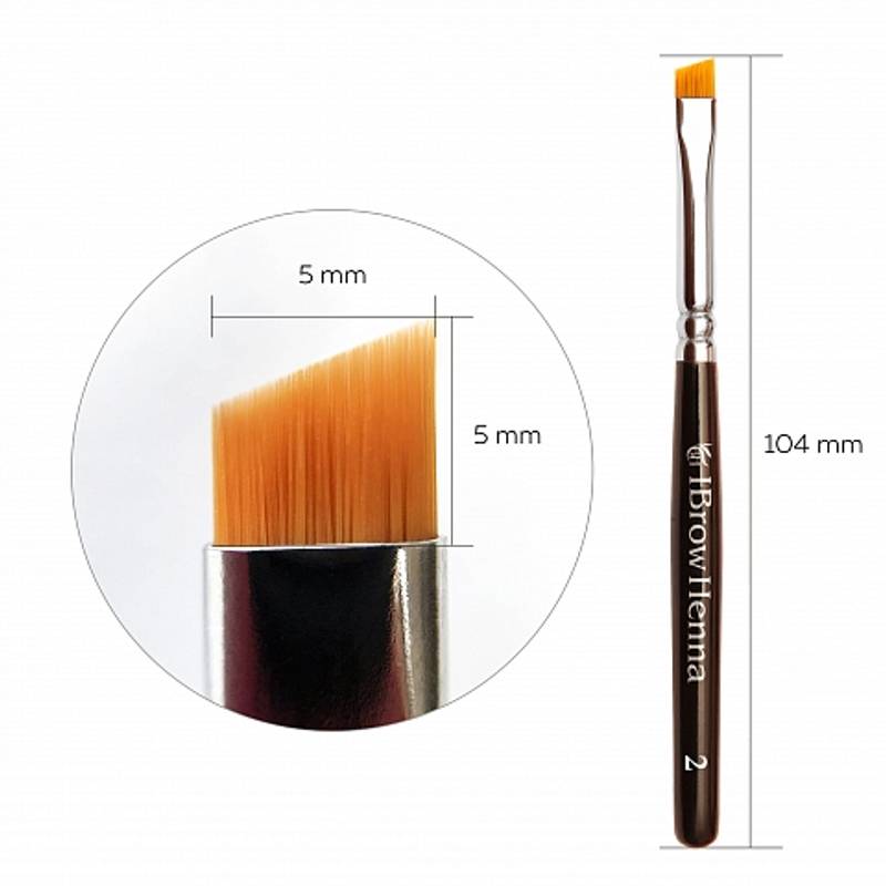 LB-BH BROW HENNA Pensel #2 Superfin