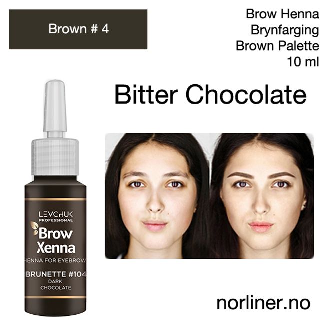 Hovedbilde LB-BH BROW XENNA Brown #4(104) Bitter/Dark ...