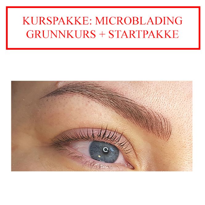 Hovedbilde KURSPAKKE: MICROBLADING GRUNNKURS + STARTPAKKE